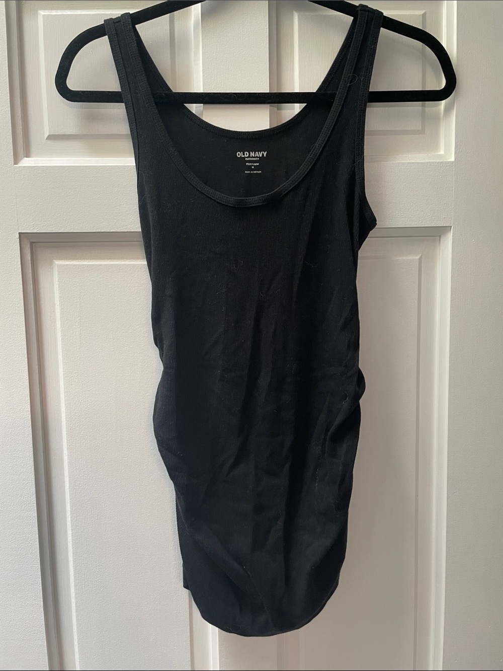 Old Navy Black Scoop Neck Tank -Maternity